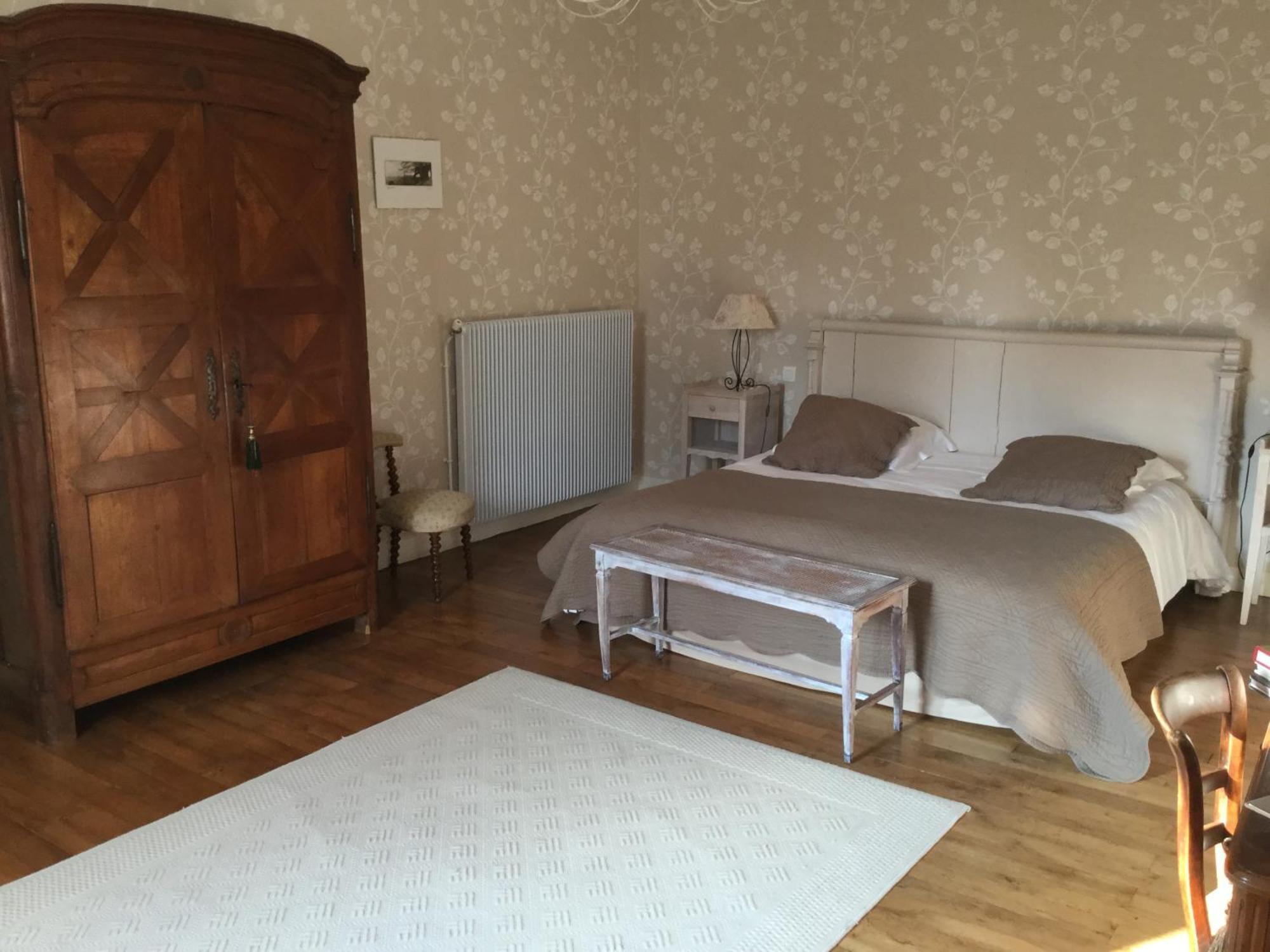 Château des Essards avec piscine et jacuzzi Langeais Quarto foto