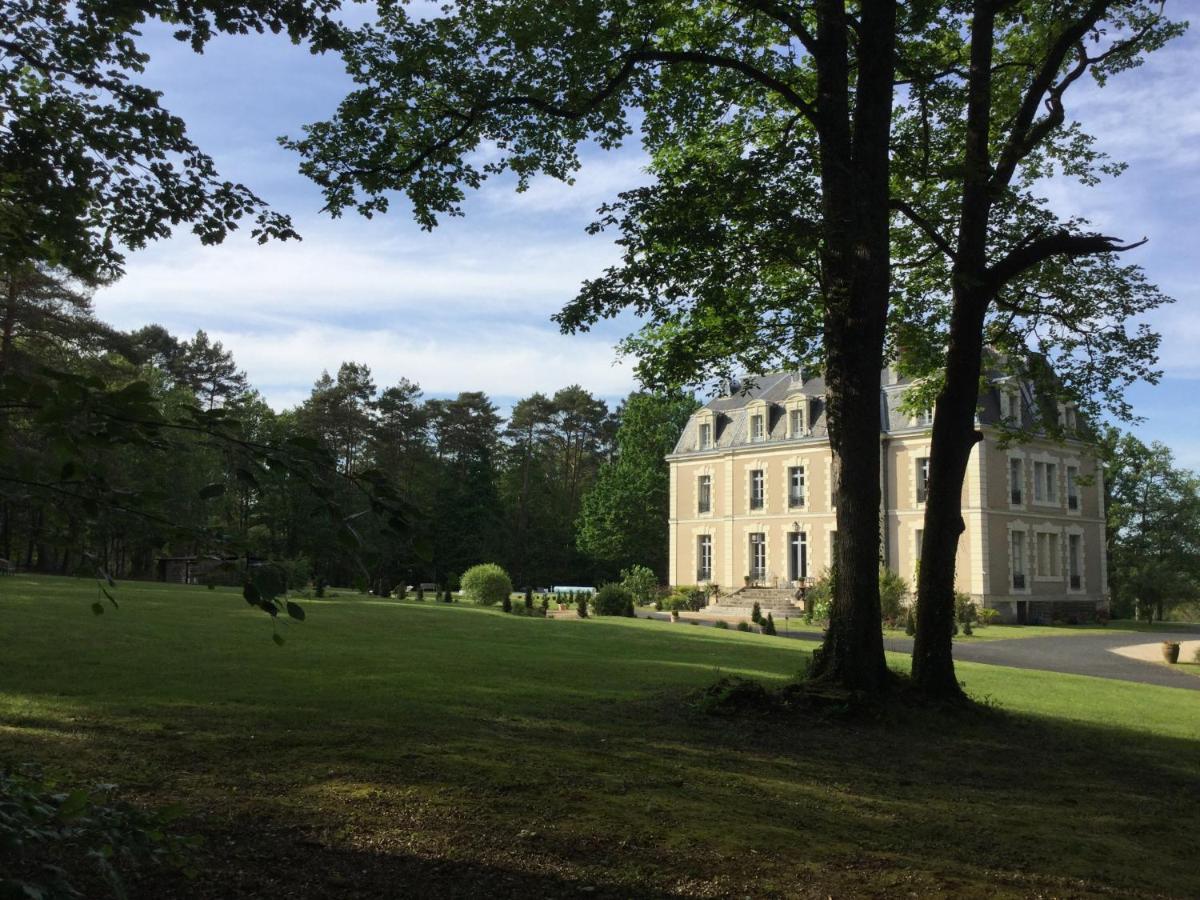 Château des Essards avec piscine et jacuzzi Langeais Exterior foto
