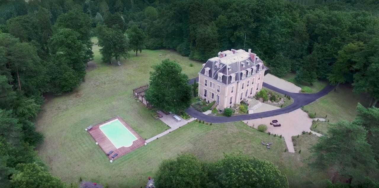 Château des Essards avec piscine et jacuzzi Langeais Exterior foto